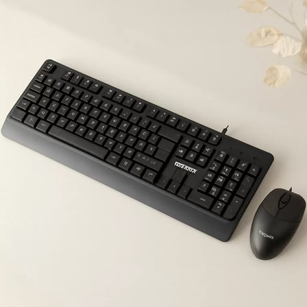Lexroo USB Kablolu Q Klavye & 1200 DPI Mouse Seti