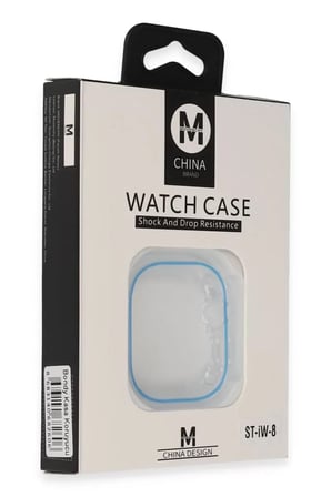 Lexroo Movenchy Aple Watch Ultra 49mm Uyumlu Bondy Kasa Koruyucu - Mavi