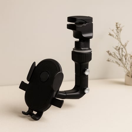 Lexroo Evrensel Araç Telefon Tutucu 360° Mandallı Genişlik Ayarlı