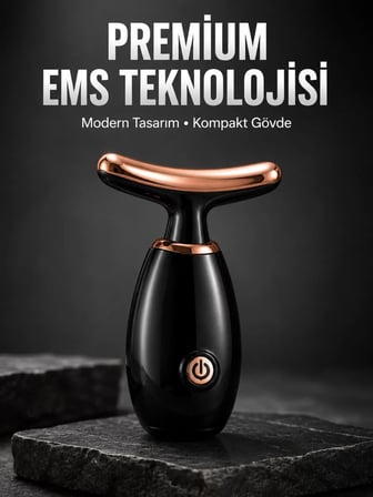 Lexroo Kırışıklık Karşıtı Ultrasonik Titreşimli Yüz Masaj Aleti Yeni Nesil