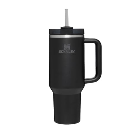STANLEY Quencher H2.0 FlowState Pipetli Termos Bardak 1.18 Litre - Siyah | Paslanmaz Çelik