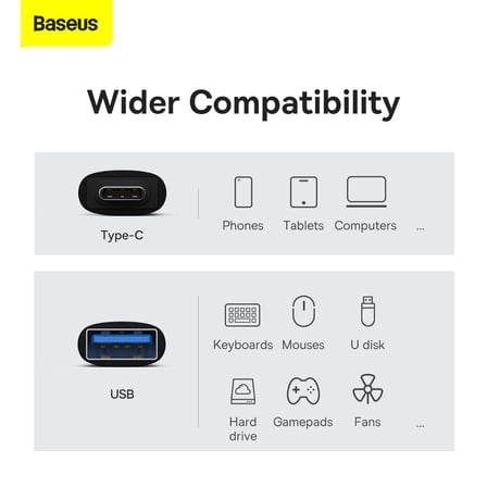 Baseus Ingenuity Type-C to USB 3.1 Çevirici
