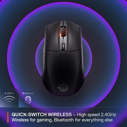 SteelSeries Rival 3 Wireless Gen 2 Oyuncu Faresi – Siyah