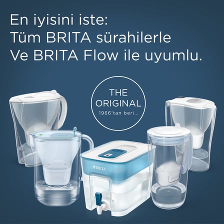 BRITA MAXTRA Pro Kireç Uzmanı Yedek Su Arıtma Filtresi, 6’lı