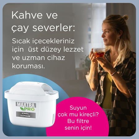 BRITA Maxtra Pro Kireç Uzmanı Yedek Su Arıtma Filtresi 2'li