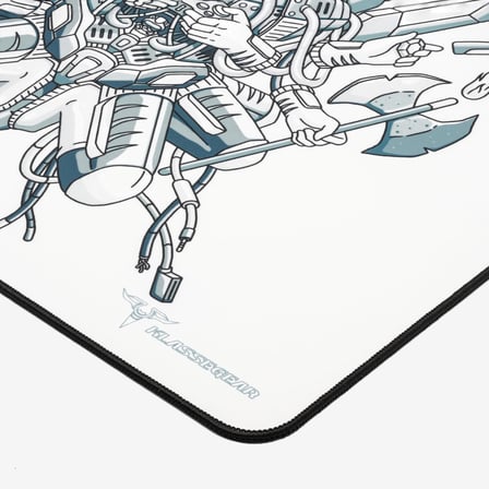 Klasse Blitz Speed Series 480x400x4 mm E-Sports Gaming Oyuncu Mouse Pad (G-Bear White)