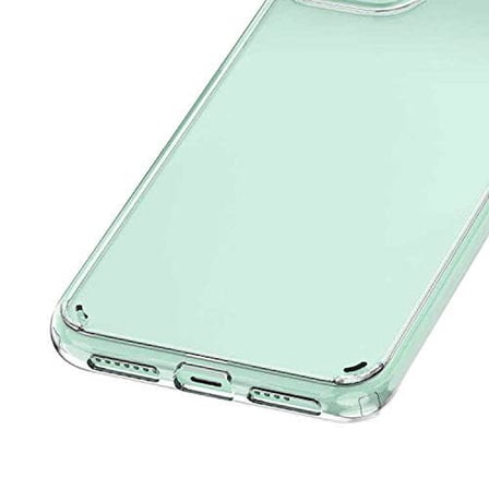 Coverzone iPhone 11 İle Uyumlu Kılıf Transparan şeffaf silikon TPU Tam Koruma Arka Kapak Şeffaf Renk