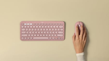 Logitech M350s Pebble Mouse 2 İnce Bluetooth Kablosuz Mouse, Taşınabilir, Hafif