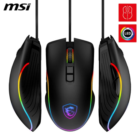 MSI FORGE GM300 Siyah Kablolu Gaming (Oyuncu) Mouse