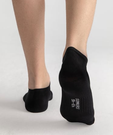 SONNORS Uniseks 6'li Sneaker Kadın Erkek Çorap - Organik Pamuk Patik Spor Çorabı