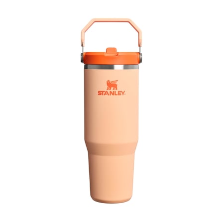 STANLEY IceFlow Flip Straw Tumbler Pipetli Termos Su Şişesi 0.89 Litre - Orange Sherbet