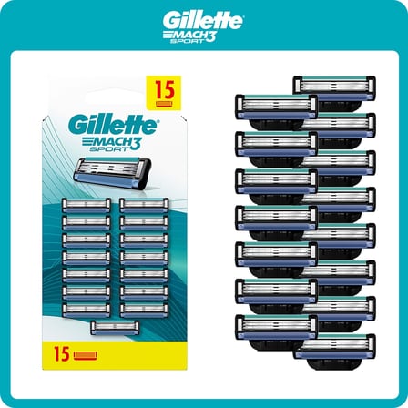 Gillette Mach3 Start Yedek Tıraş Bıçağı 15 Adet