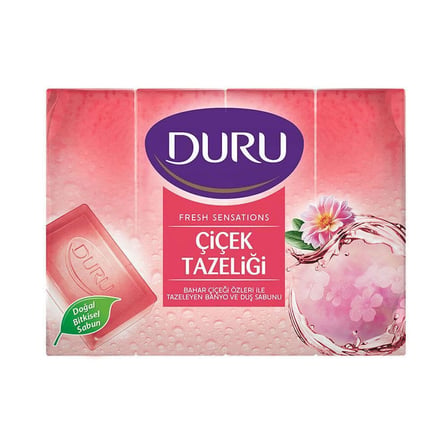 DURU Fresh Sensations Extra Çiçek Tazeliği, 150 Gramx4