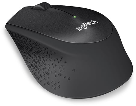 Logitech M330 Sessiz Kablosuz Mouse, Sağ Elle Kullanıma Uygun, 10 m Kullanım Mesafesi