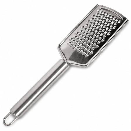 Kabakoz Paslanmaz Çelik El Rendesi, Metal Rende, Sarımsak Ezici Doğrayıcı 25 cm, Mutfak Seti