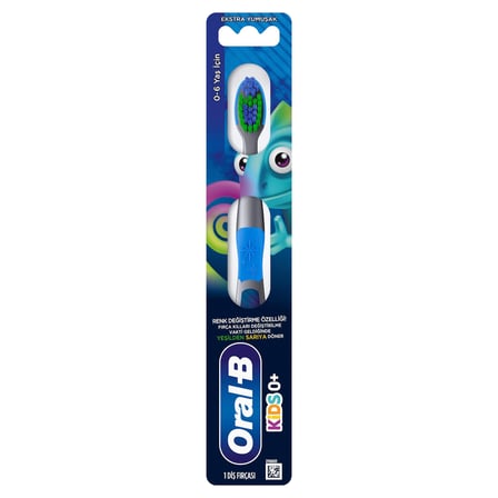 Oral-B Kids 0-6 Yaş Diş Fırçası, Ekstra Yumuşak Fırça Kılları