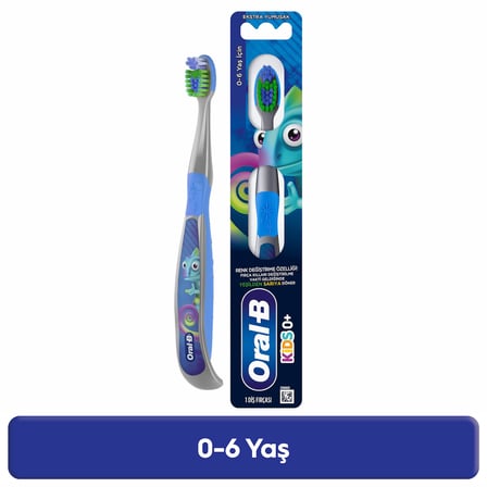 Oral-B Kids 0-6 Yaş Diş Fırçası, Ekstra Yumuşak Fırça Kılları
