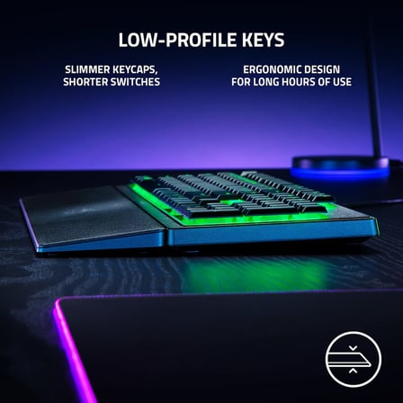 Razer Ornata V3 X - Düşük Profilli Oyun Klavyesi TR Düzeni | Siyah