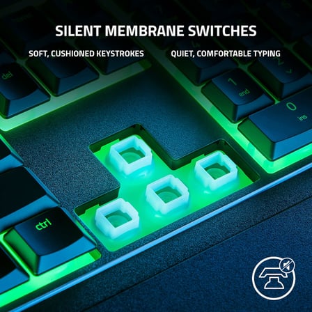 Razer Ornata V3 X - Düşük Profilli Oyun Klavyesi TR Düzeni | Siyah