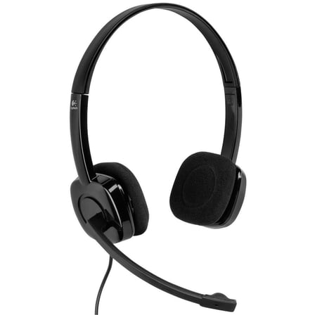 Logitech H151 Kablolu Stereo Kulak Üstü Mikrofonlu Kulaklık, 3.5 mm Jak Girişi