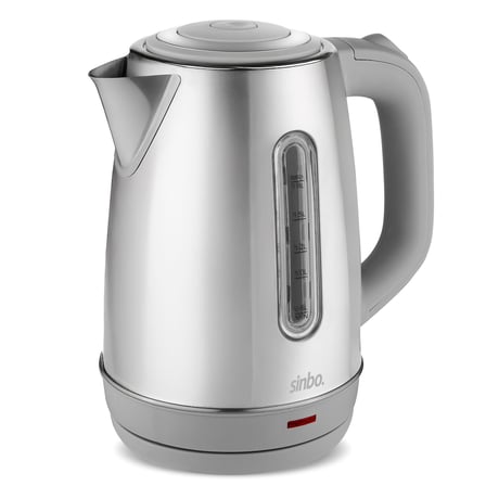 Sinbo SK-8031 Su Isıtıcı Kettle – Paslanmaz Çelik, 1.8 L, Inox, Otomatik Kapanma (Açık Gri)