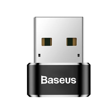 Baseus, Bilgisayar/Telefon Mini Hub Adaptörü, Siyah, 3A, Giriş: USB Type A 2.0