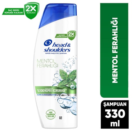 Head & Shoulders Mentol Ferahlığı Kepek Karşıtı Şampuan 330ml