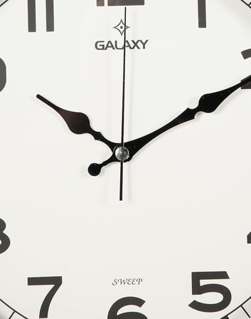 Galaxy D-200-G Klasik Kadran Gri Renk Sessiz Akar 30 cm Duvar Saati
