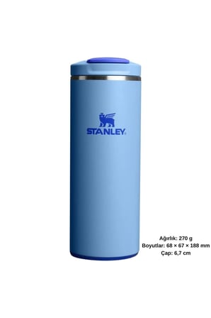 Stanley The Transit Fliptop Mug 0.35 L Termos Kupa Bardak Matara Mavi, 10-13063-0052