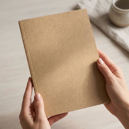 Fark Tanıtım Amerikan Ciltli, A5 Noktalı Not Defter, 64 Yaprak, 110 gr. Ivory Kağıt, Ofis İçin İdeal