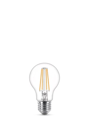 Philips LED Classic 60W A60 Filament Ampul, 2700 Sarı Işık, E27 Normal Duy