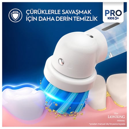 Oral-B Pro Kids The Lion King Şarjlı Diş Fırçası