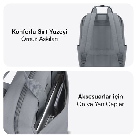 Mack Mce-1522 Nova Eco  Laptop Sırt Çantası 15.6 İnç
