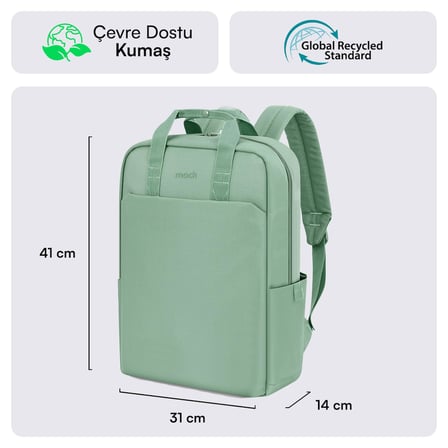 Mack MCE-1525 Nova Eco Çevre Dostu Laptop Sırt Çantası 15.6 İnç