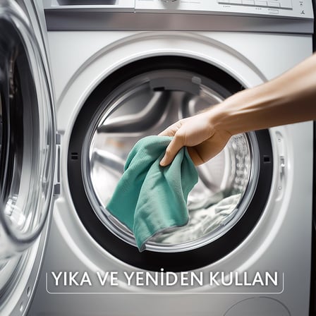 Vileda Pro Clean Aktif Enzimli Mikrofiber Temizlik Bezi, 3’lü Paket