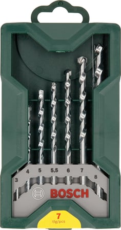 Bosch Dıy 7 Parça. Mini-X-Line Taş Matkap-Seti