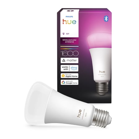 Philips Hue LED A67 lamba, beyaz ve renkli ambiyans, E27 duy, 11,8 W