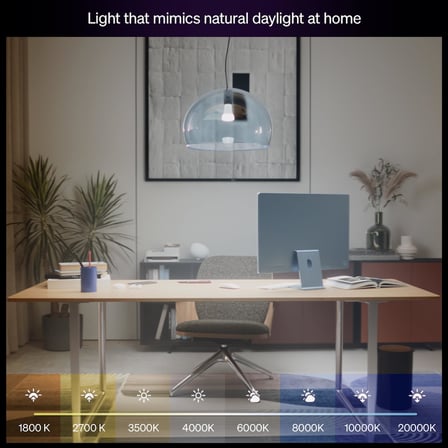 Philips Hue LED A67 lamba, beyaz ve renkli ambiyans, E27 duy, 11,8 W