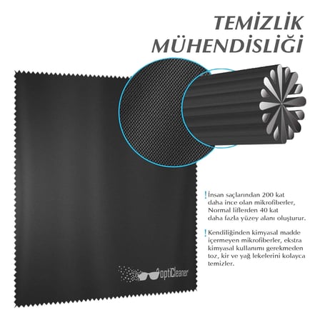 OptiCleaner 13’lü Mikrofiber Temizlik Bezi