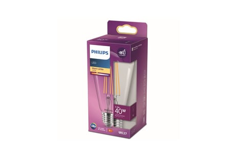 Philips LED classic 40W ST64 E27 Sıcak Beyaz Dim Edilmez Filament LED Ampul