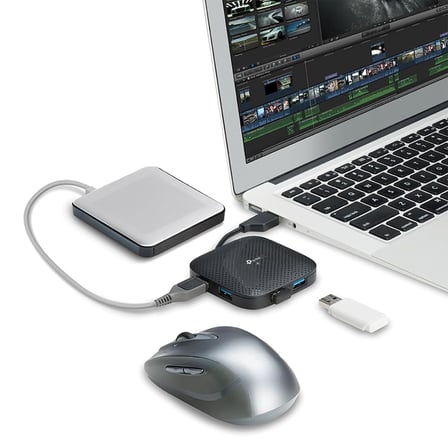 TP-Link UH400, 5Gbps Transfer Hızlı Tak ve kullan 4-Port USB 3.0 Hub