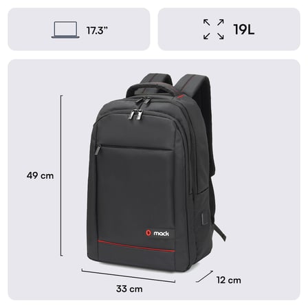 Mack Office MCC-007 Laptop Sırt Çantası, Profesyonel Sırt Çantası