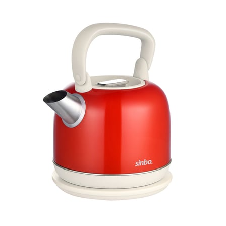 Sinbo SK-8035 Retro Kettle 2,2 L 1800 W, Paslanmaz Çelik Elektrikli Su Isıtıcı