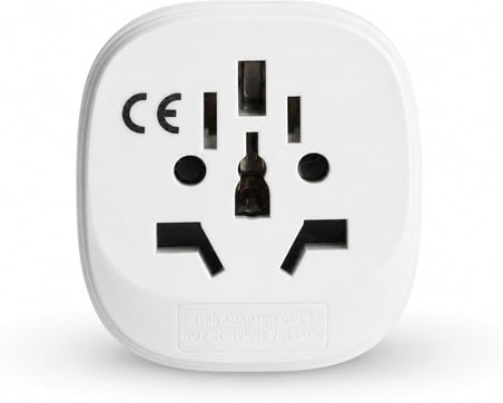 Coverzone 2300W Universal Akım Korumalı Seyahat Priz Dönüştürücü 13A 605-K5