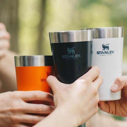STANLEY Adventure Vakumlu Soğuk İçecek Bardağı 0.47 Litre - Mat Siyah | Paslanmaz Çelik