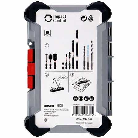 Bosch Professional 35 Adet MultiConstruction Matkap Ucu ve Darbe Kontrollü Tornavida Ucu Seti