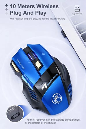 Coverzone Kablosuz Oyuncu Mouse