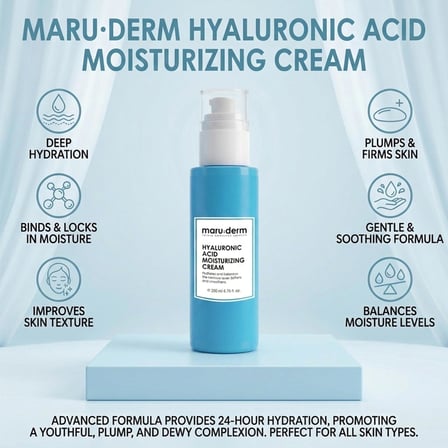 Maruderm Hyalüronik Asit Nemlendirici Yüz Bakım Kremi