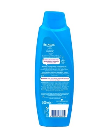 BLENDAX Kepeğe Karşı Etkili Limon Özlü Şampuan, 500 ml