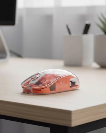 Lexroo Minimal Tasarımlı Kablosuz Mouse Günlük Ve Ofis Kullanımı